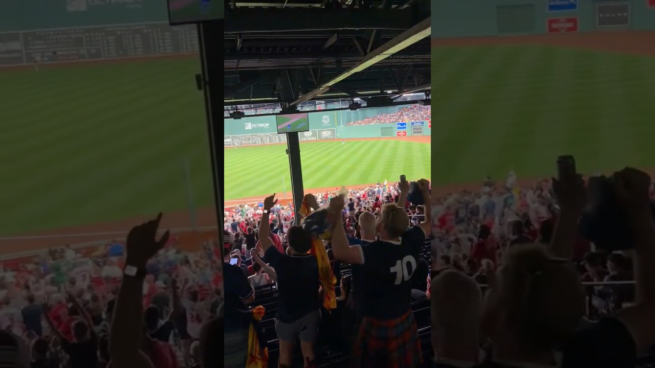 Scotland Fans Turn a Baseball Game Into a Football Stadium! 🔥⚽⚾ | WORLD CUP 2026