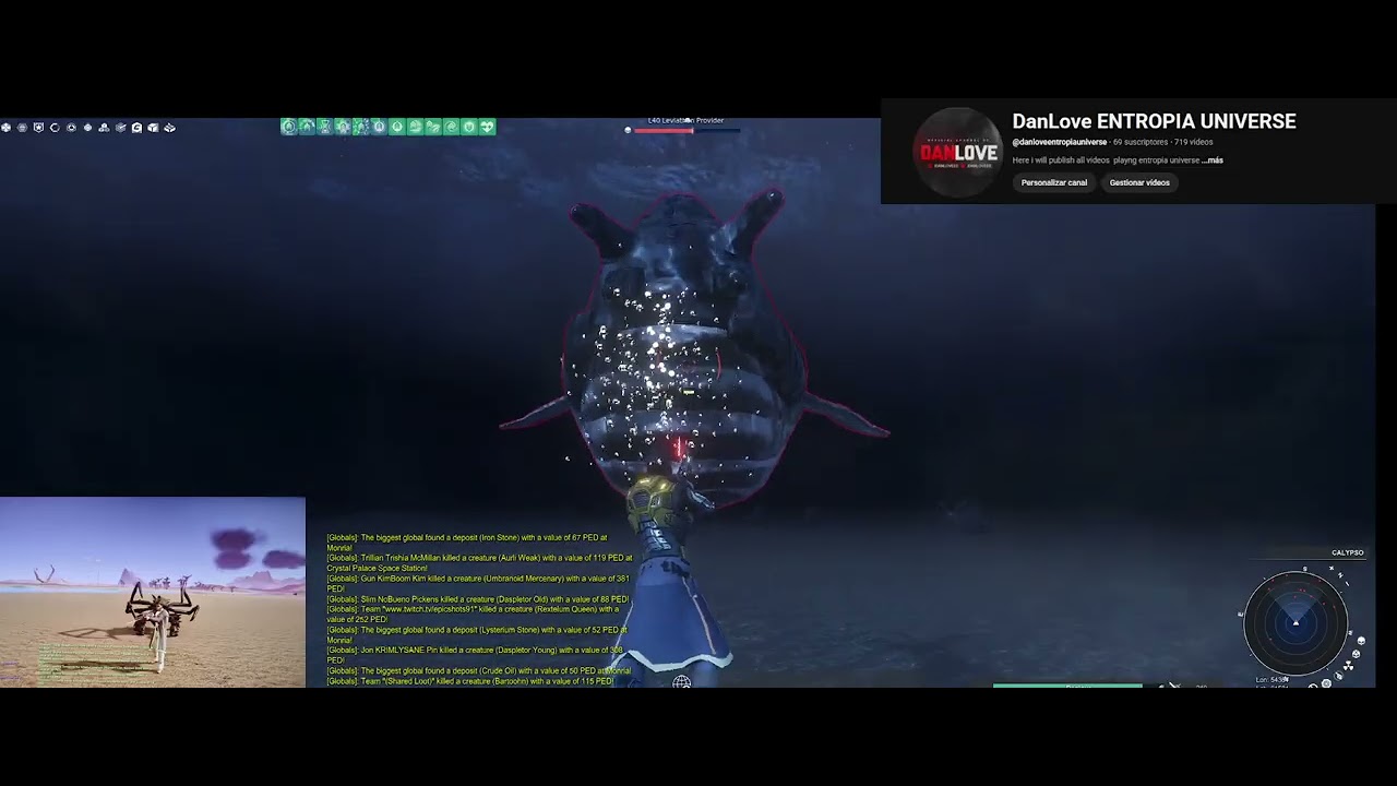 Entropia Universe Leviathan 1 Globa