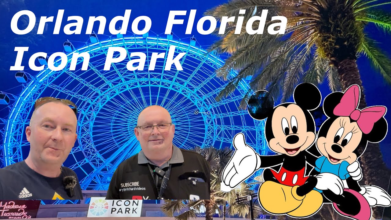 WALKING TO ICON PARK ORLANDO FLORIDA