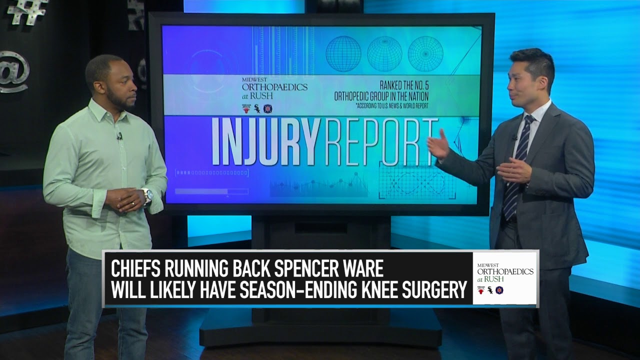 Dr. Shane Nho Comments on Chief's Running Back Spencer Ware's Knee Injury