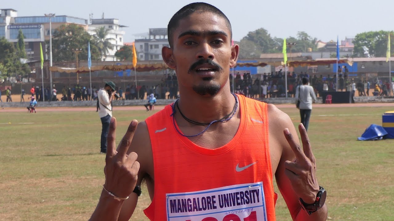 1500mts Race New Meet Record 3:43.97 By Harendra Kumar