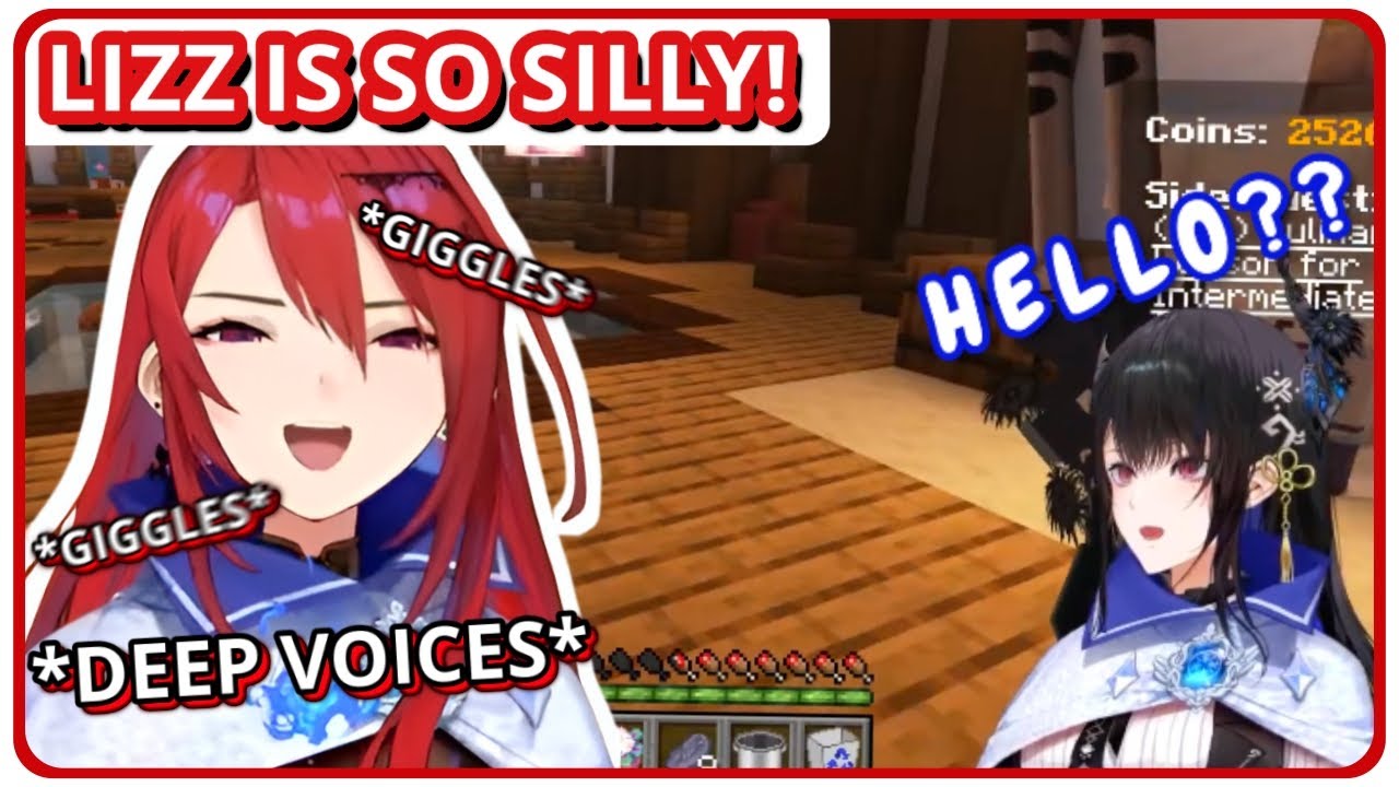Liz Using *𝘿𝙚𝙚𝙥 𝙑𝙤𝙞𝙘𝙚* Makes Everyone Confused! | Elizabeth Rose Bloodflame 【HoloEN】
