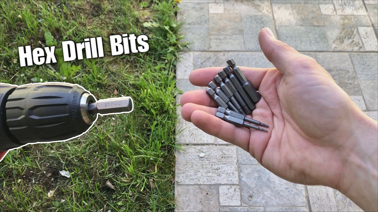 Hex Key Allen Magnetic Drill Bits, 1,5mm 8mm Set