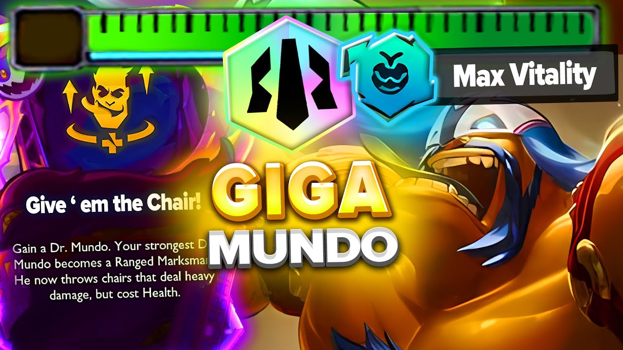 Hero Mundo's Damage Scales on MAX HP... So I gave Him INFINITE!!! | TFT Set 15