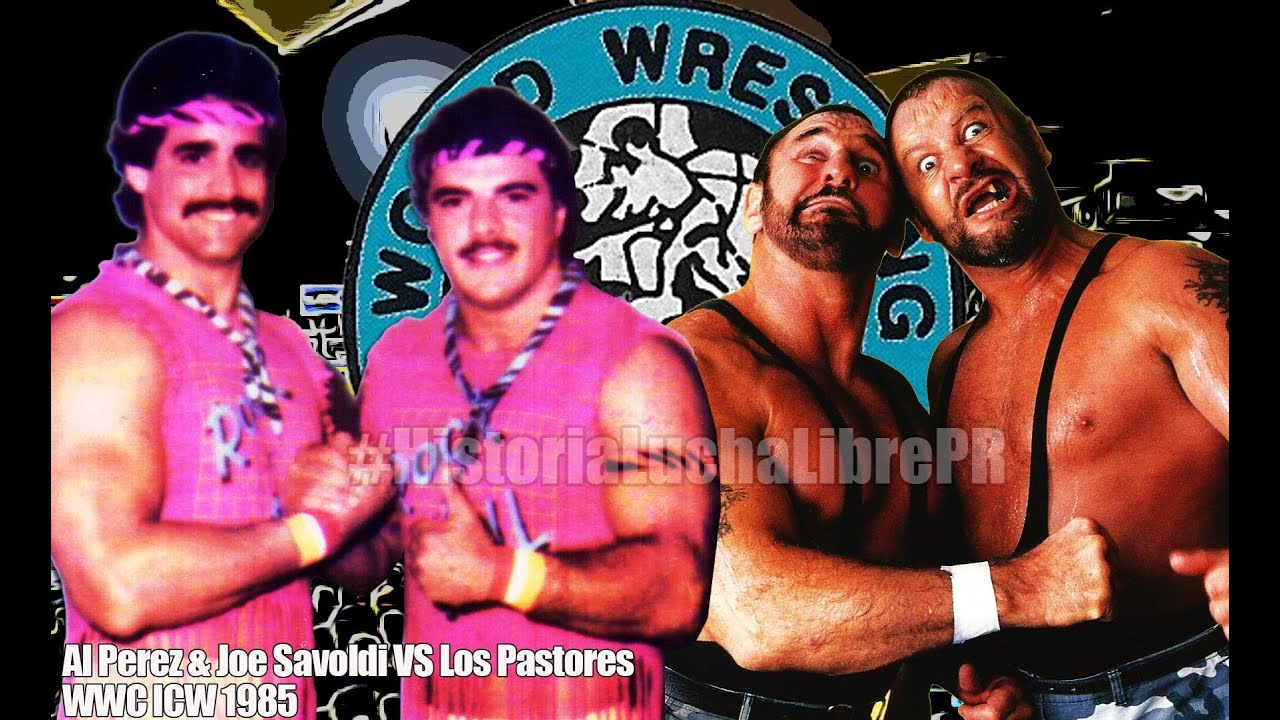 WWC ICW 1985 Al Pérez & Joe Savoldi VS Los Pastores