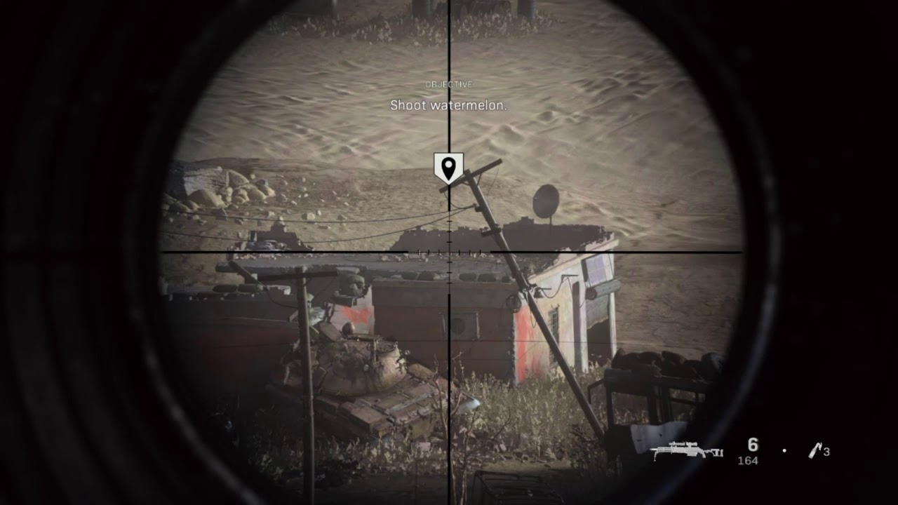 How to shoot water jug and water melon in Call of duty Modern Warfare 2019.