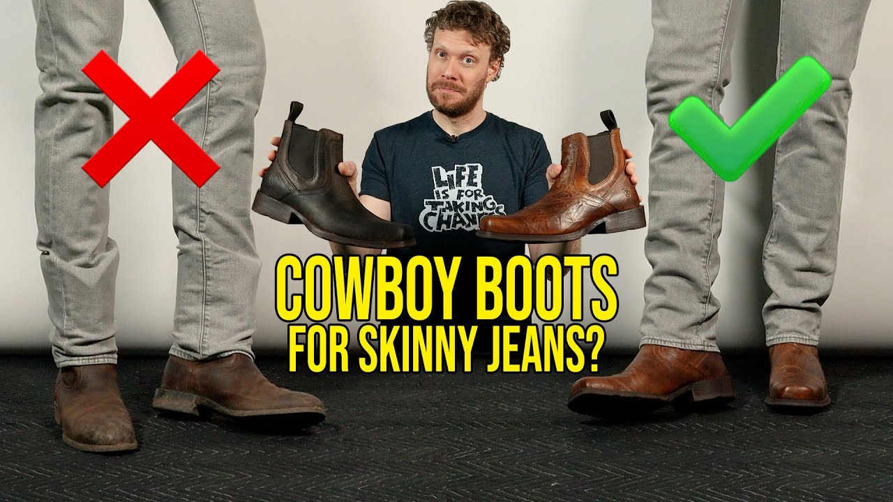 Cowboy boots for skinny jeans? | Ariat Midtown Rambler