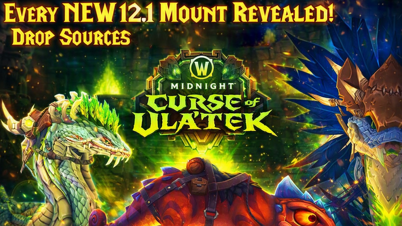 Every NEW 12.1 Mount Revealed &ndash; Full Drop Source