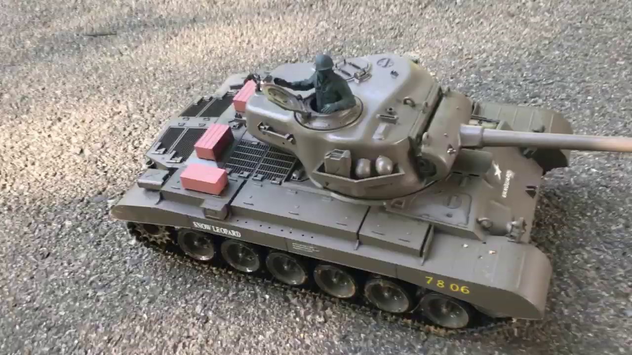 Heng long m26 Pershing snow leopard tank