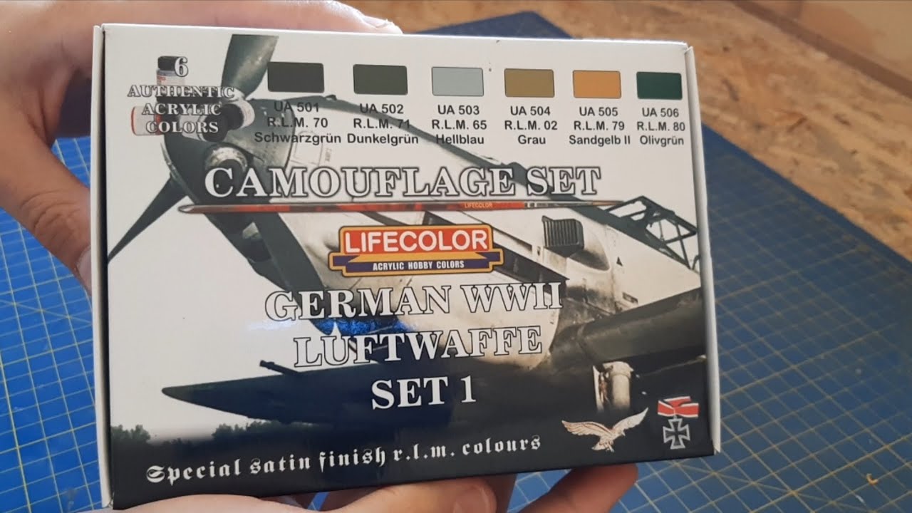 LifeColor Camouflage Luftwaffe WWll German set