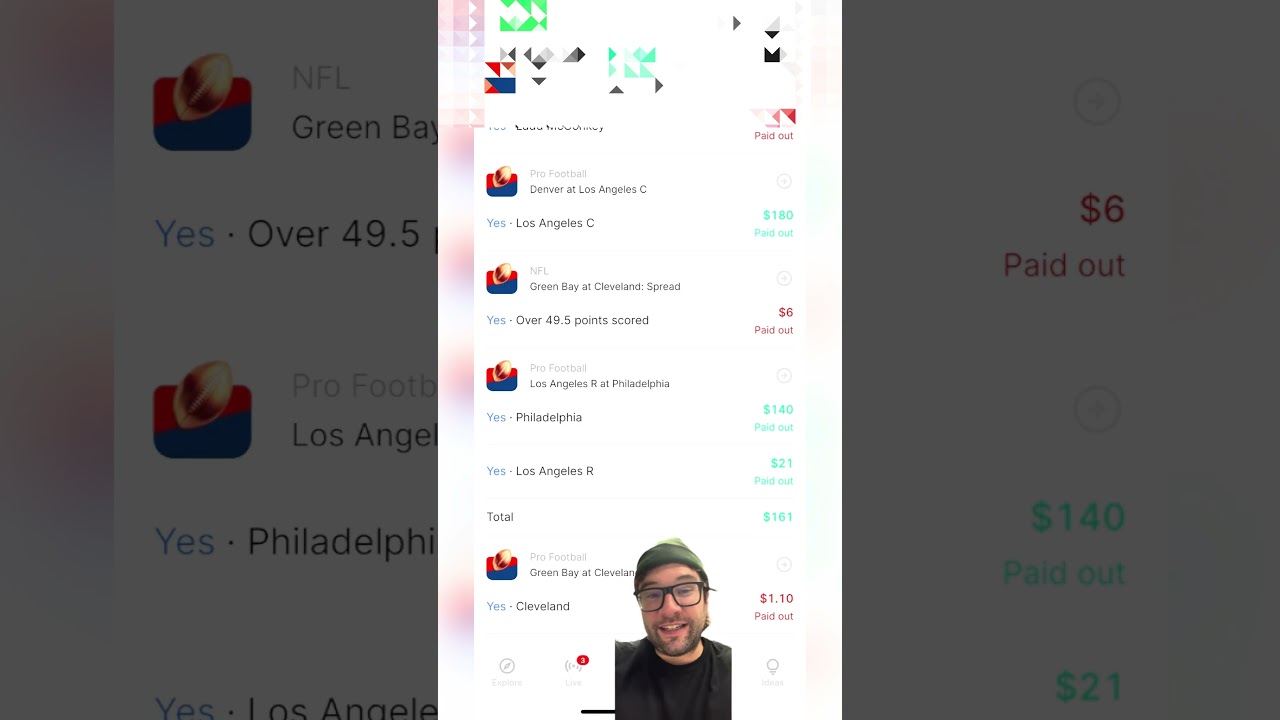 Day 1 of Turning $100 into $100,000 on Kalshi #makemoneyonline #kalshi #football