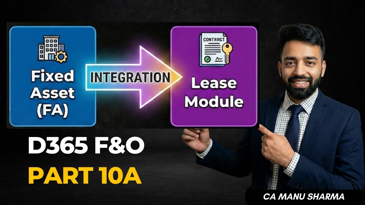 Fixed Asset Integration with Asset Leasing Module | Asset Leasing Part 10