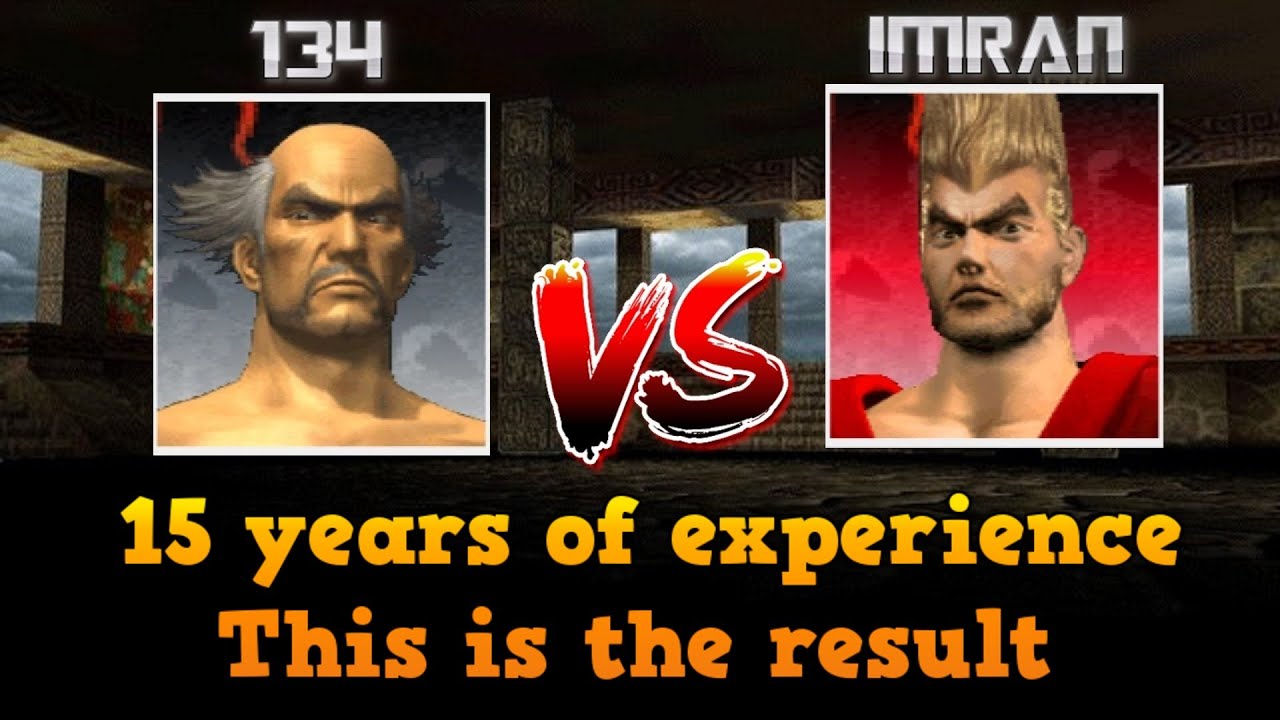 Tekken 3 Online - 134 (Heihachi) vs imran (Paul) High Level match [ft10]