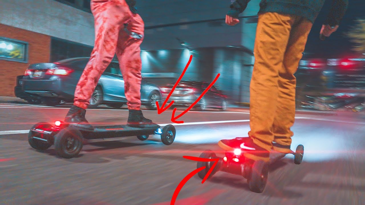 BEST Lights for Electric Skateboards | Shredlights SL-300 Review