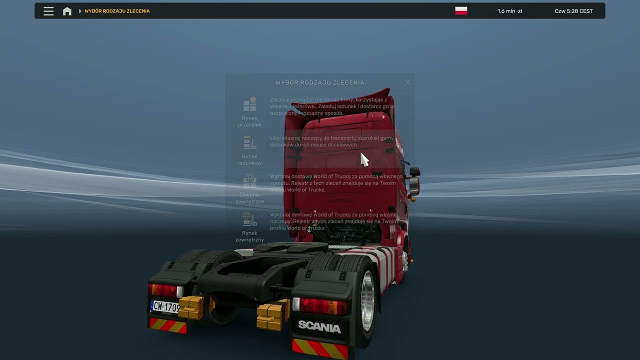 Scania (RJL), Evr Sound. Trasa: Mława - Łódź