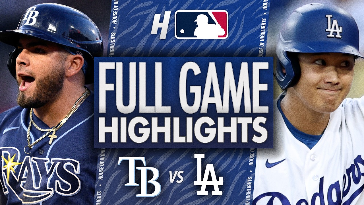 Tampa Bay Rays против Los Angeles Dodgers &mdash; ЛУЧШИЕ МОМЕНТЫ МАТЧА 🔥 16 июня 2026 г. Сезон MLB
