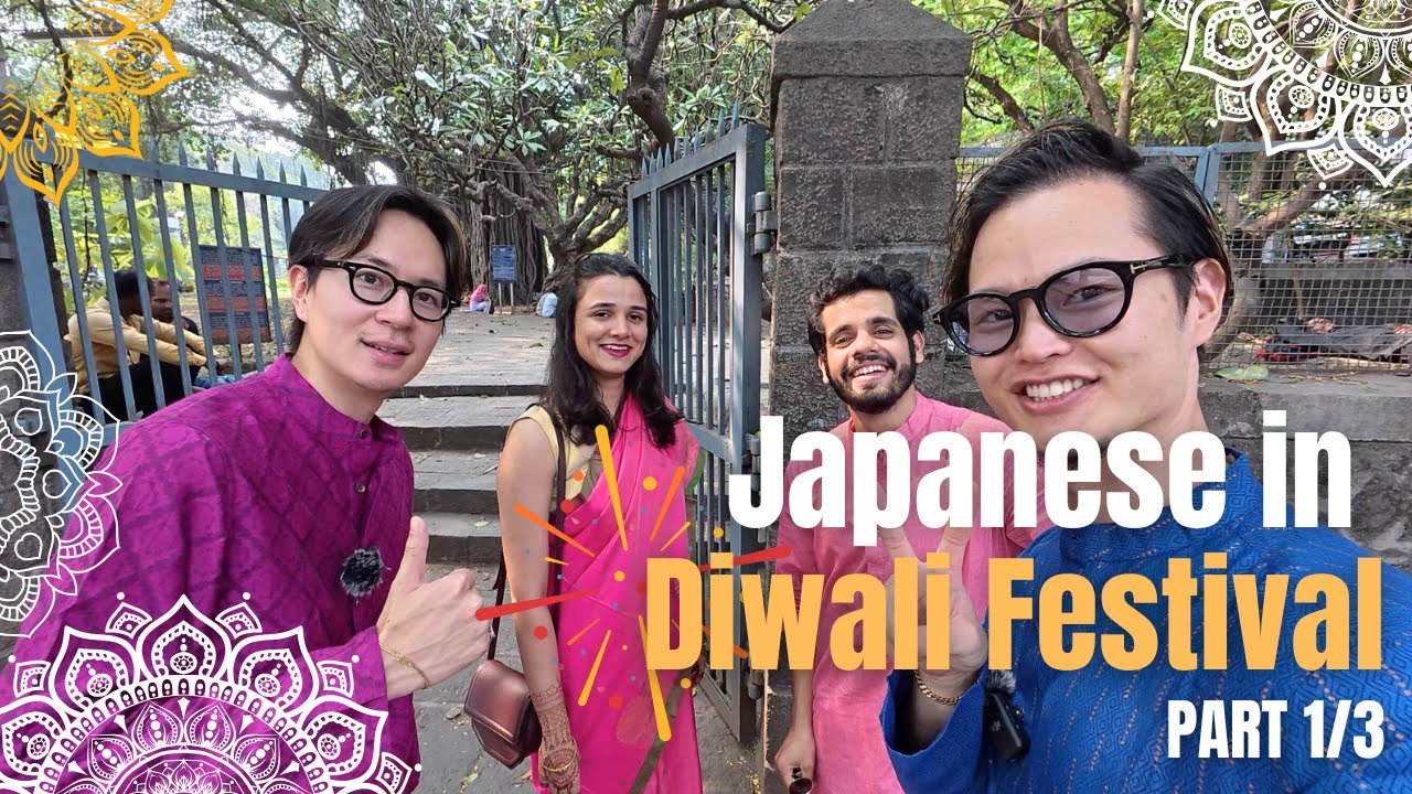 Japanese in Diwali Festival Part 1/3