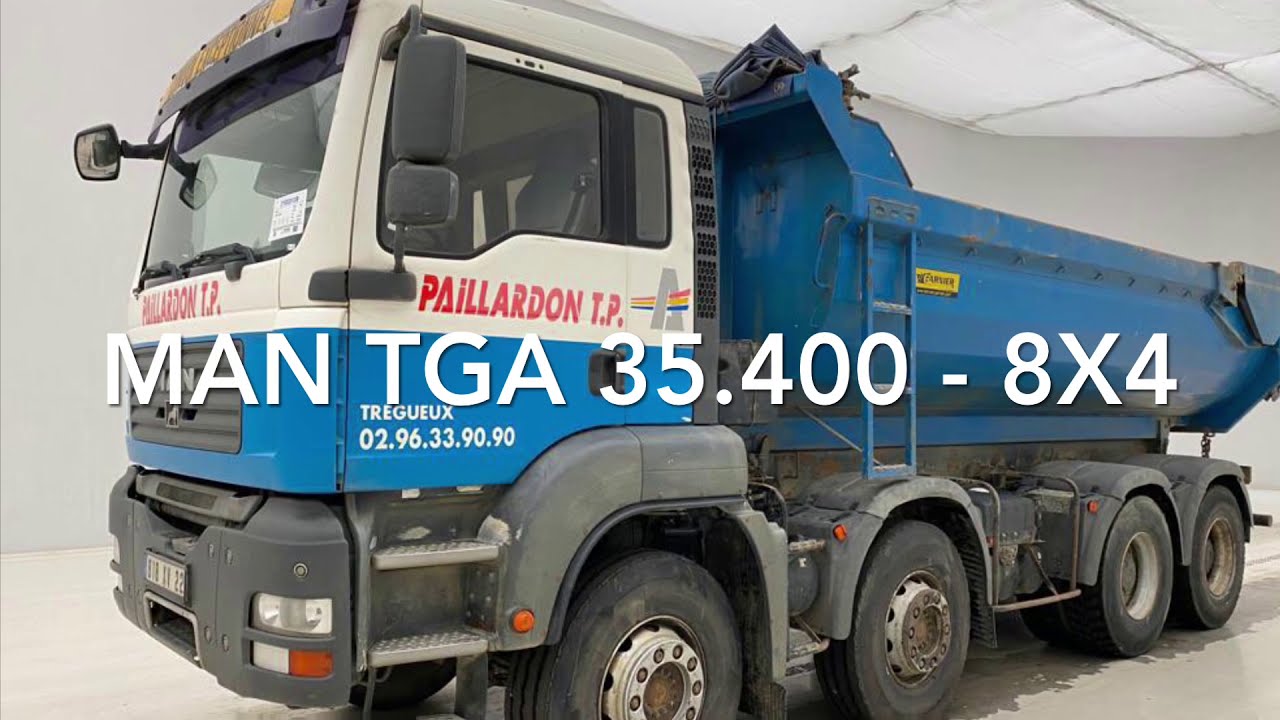 Degroote Trucks: MAN TGA 35.400 - 8x4 for sale