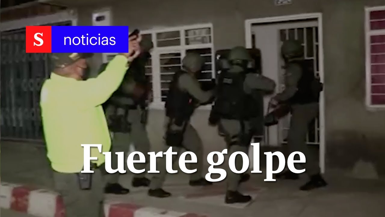 Policía desmanteló a bandas criminales en Cali  | Semana Tv