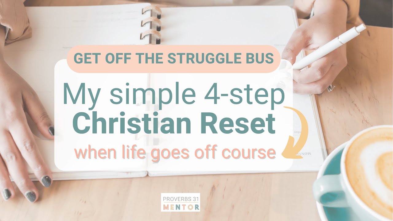 Christian Reset When You're on the Struggle 🚌: Christian Planning #resetlife #p31 #plannergirls