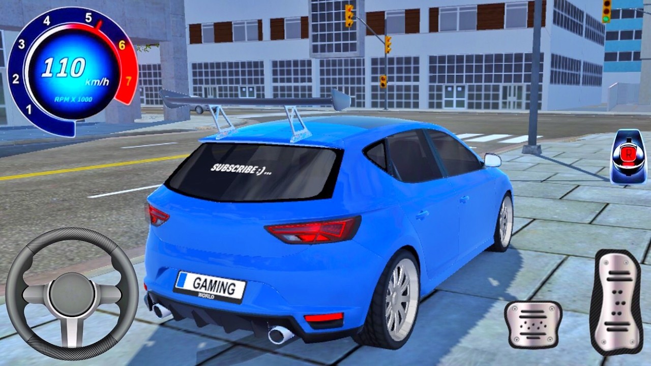American Best Car Driving Simulator - City Driving POV 😍