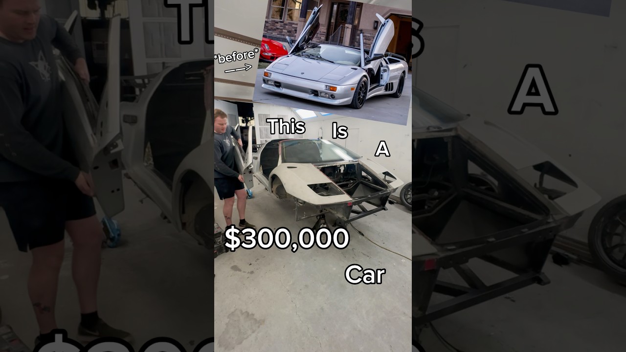 Would you restore a $300,000 Diablo? #restoration #ford #automobile #lamborghini #supercars