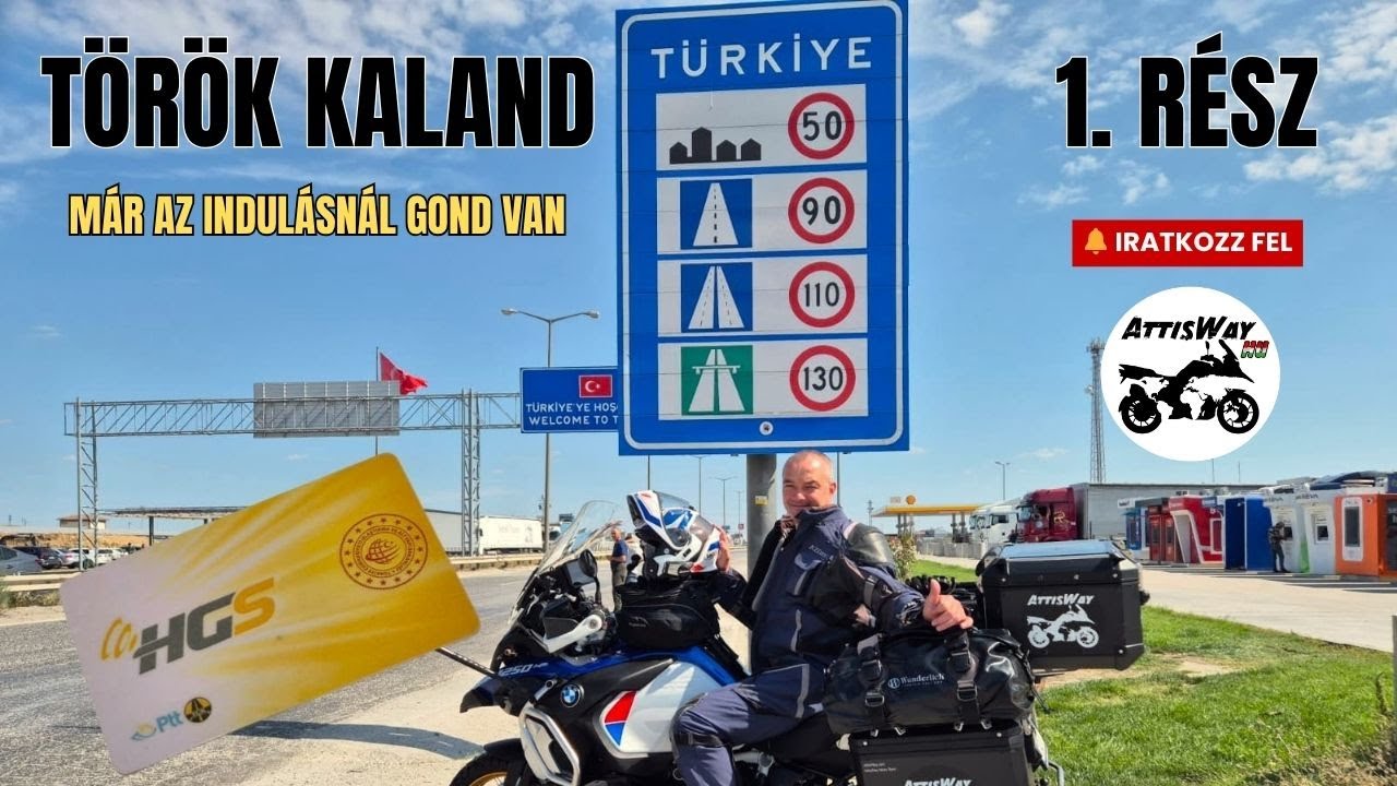 Motoros t&uacute;ra T&ouml;r&ouml;korsz&aacute;gba 🇹🇷 1. r&eacute;sz &ndash; &Iacute;gy indult a nagy kaland!