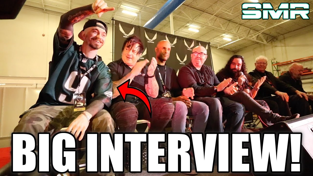 MASSIVE INTERVIEW AT DEAN GUITARS!