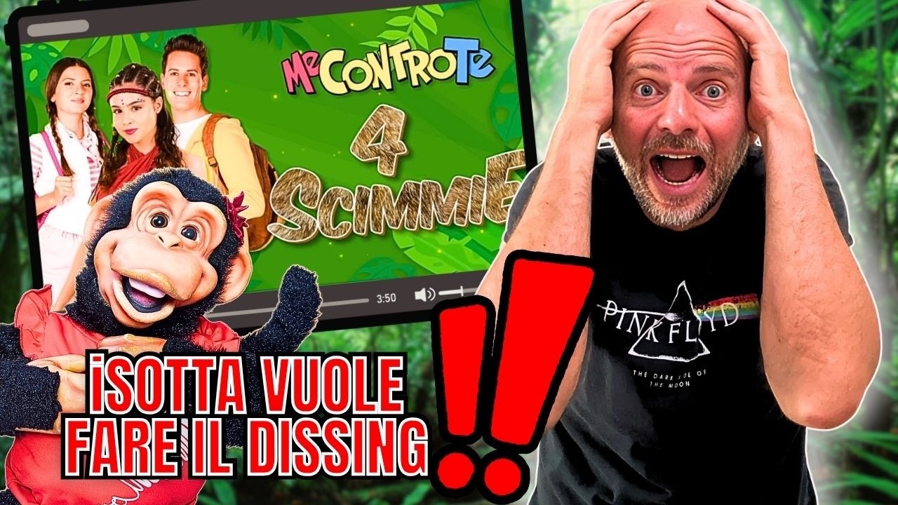 4 SCIMMIE - REAZIONE  AI ME CONTRO TE FRA RABBIA GIOIA E DISSING - ISOTTA E' CONFUSA