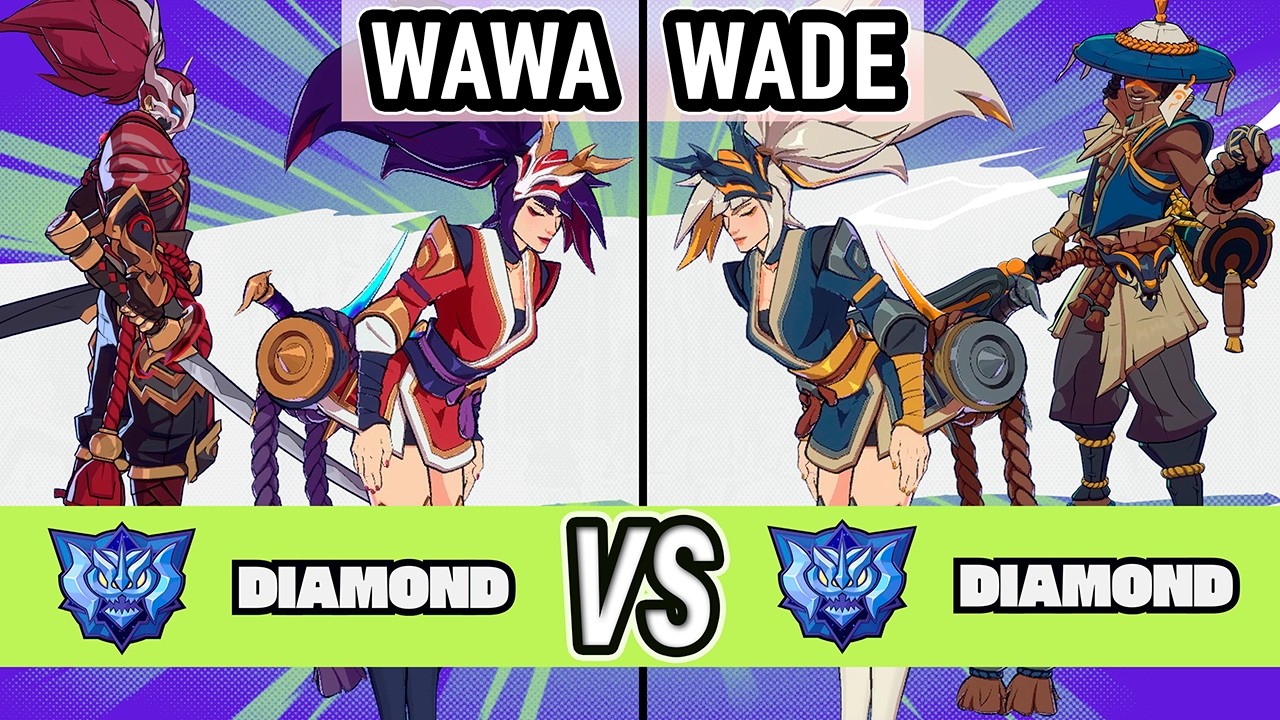 2XKO Season 2 ▰ Wawa (Akali / Yasuo) vs Wade (Akali / Ekko) ▰ High Level Gameplay