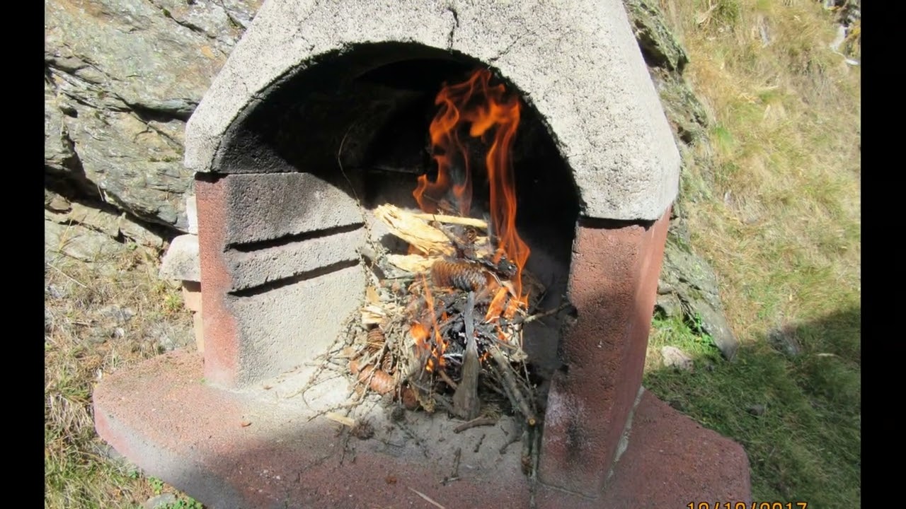 Allein auf einer Hütte