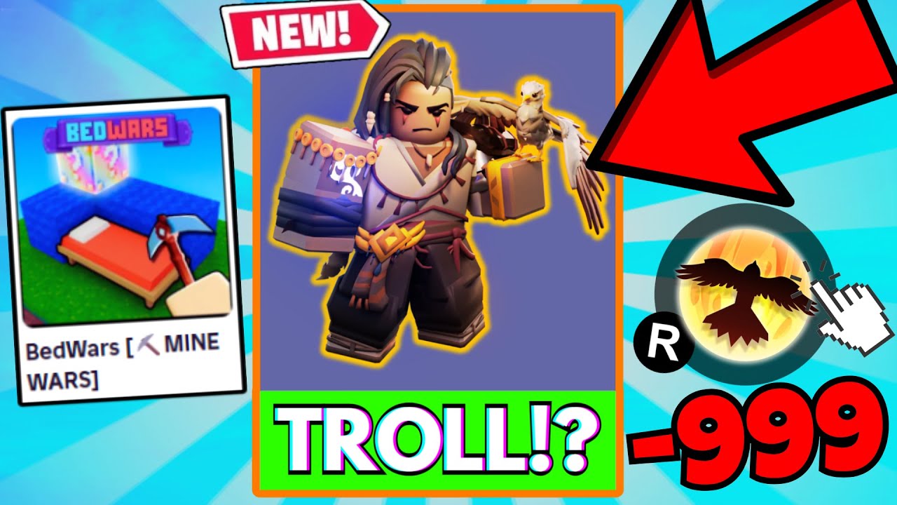 Используйте этот набор, чтобы ТРОЛЛИТЬ ЛЮДЕЙ в Roblox Bedwars.. (OP)
