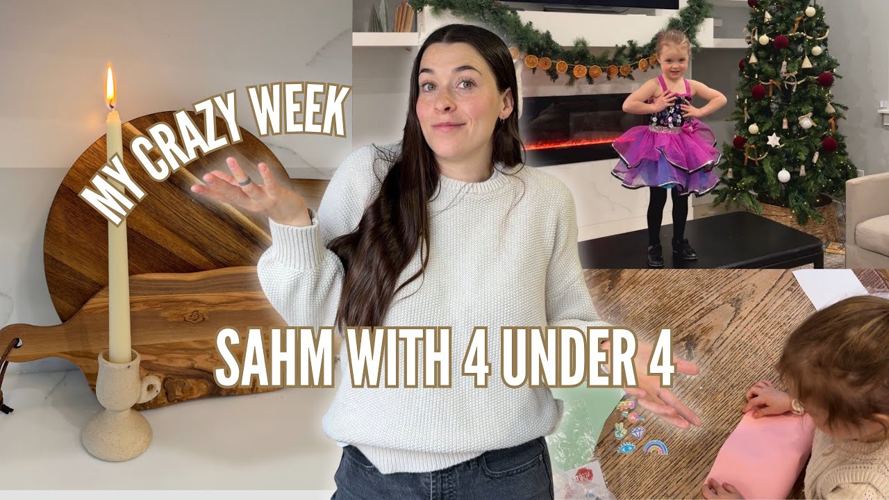 This Week Didn't Go As Planned... | My Week With 4 Under 4