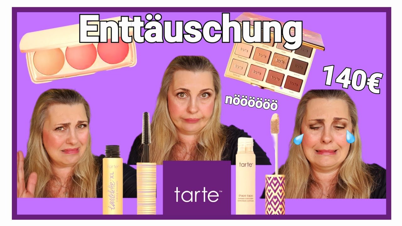 Ich teste TARTE Cosmetics | Blush | Lidschatten | Mascara | Concealer | Juni 2024