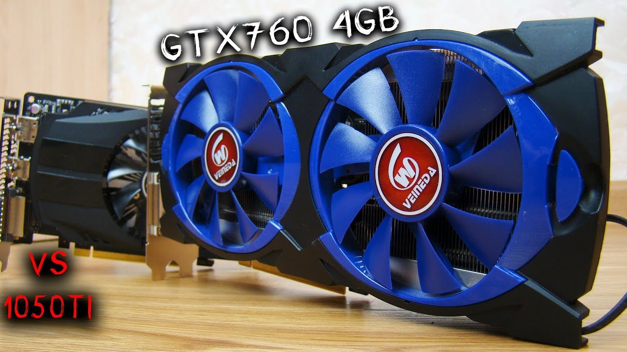 Китайская лже gtx760 4gb против Asus GTX1050ti Обзор\сравнение