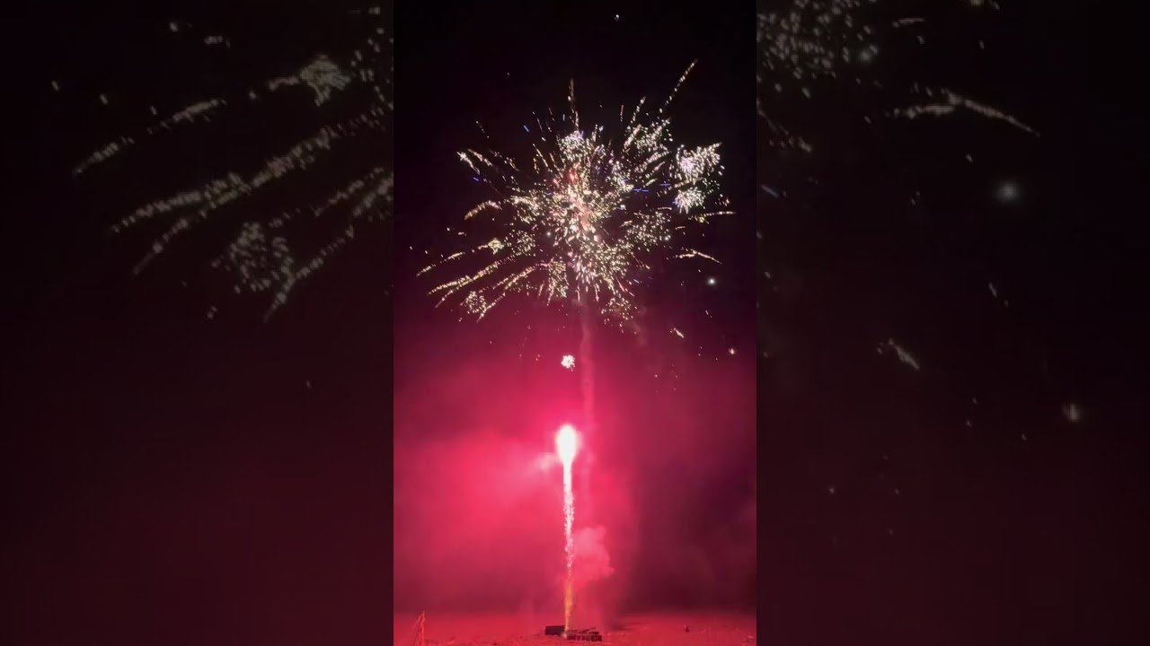 Epic fireworks finale 2025