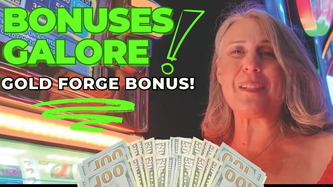 500 долларов на игровой автомат Megabucks Gold Forge в Aria Las Vegas 