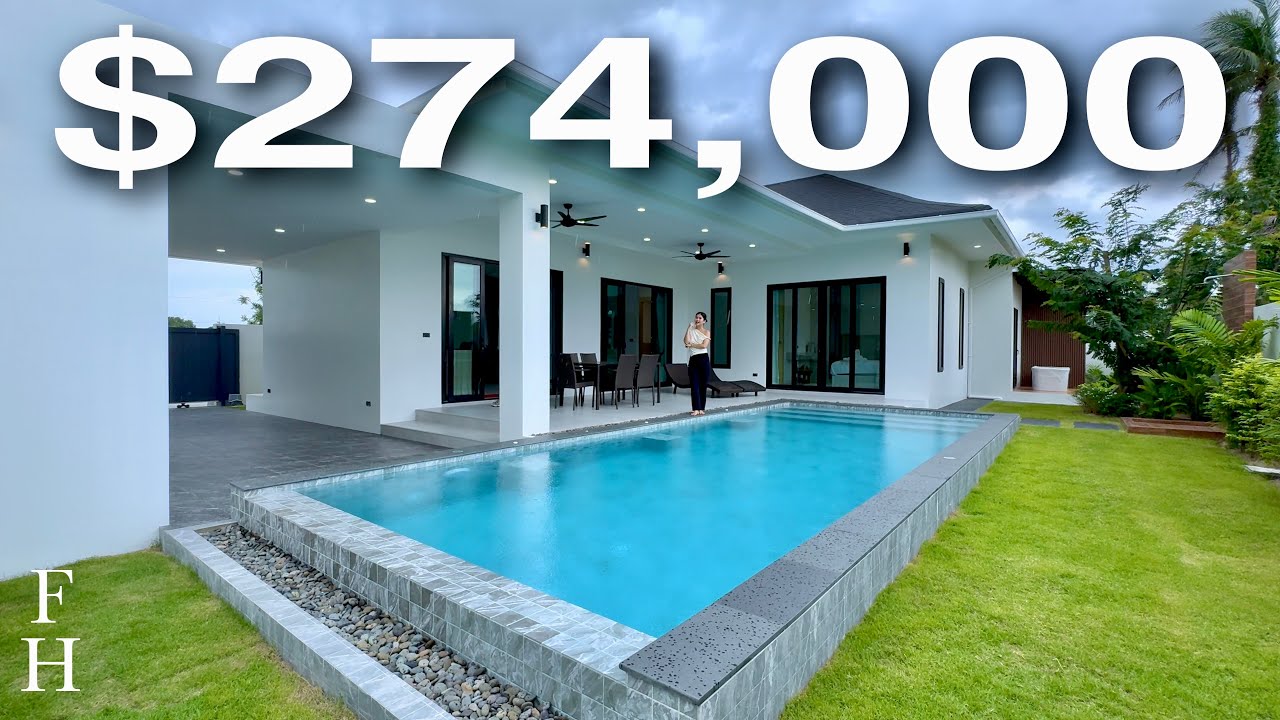 8,900,000 THB ($274,000) Villa for Sale in Hua Hin, Thailand
