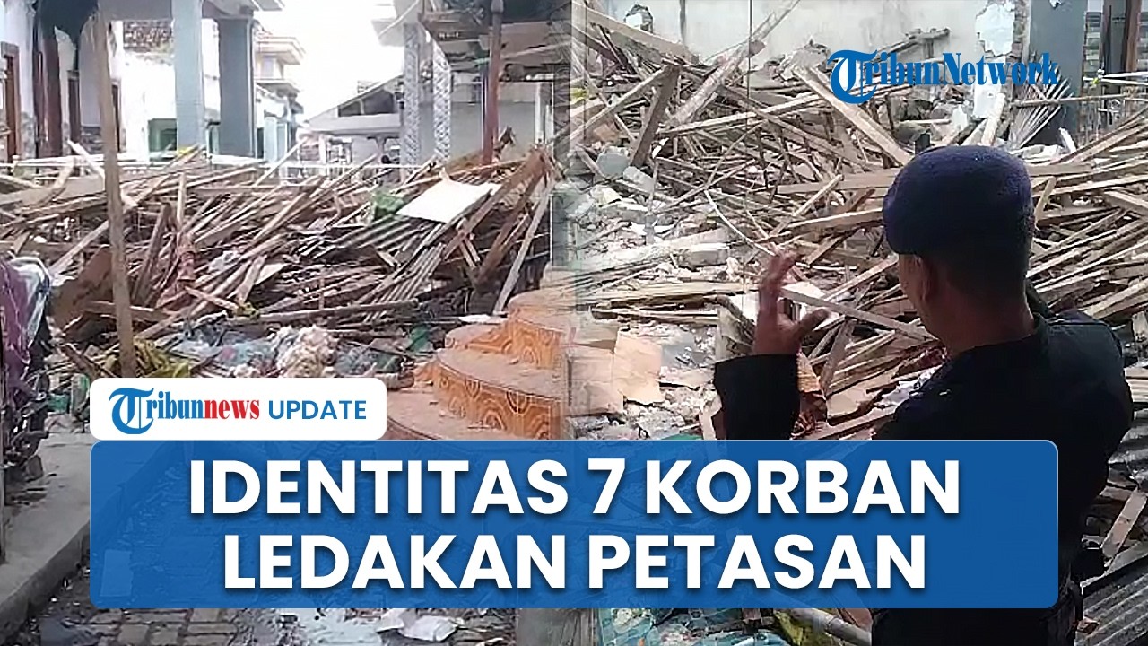 Identitas 7 Korban Ledakan Bubuk Petasan di Situbondo, 1 Orang Tewas Tertimpa Reruntuhan Bangunan