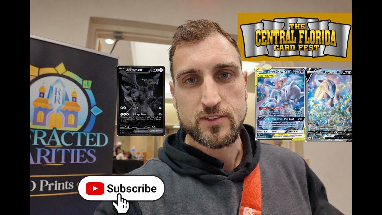 CRAZY Pokemon Card Deals at Local Central Florida Card Fest Card Show