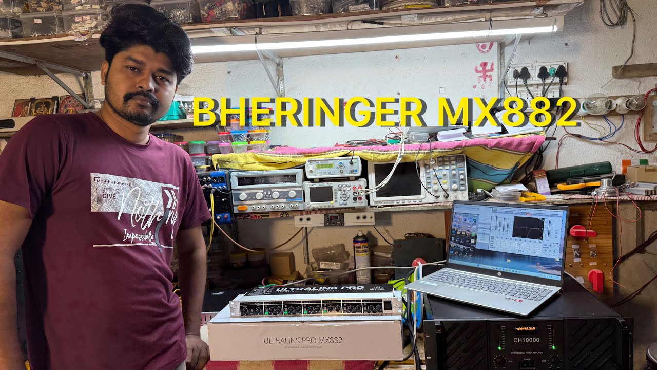 Bheringer splitter,mixer MX882 review