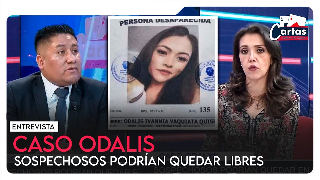 ENTREVISTA A FRANKLIN CHACALLUCA ABOGADO FAMILIA ODALYS