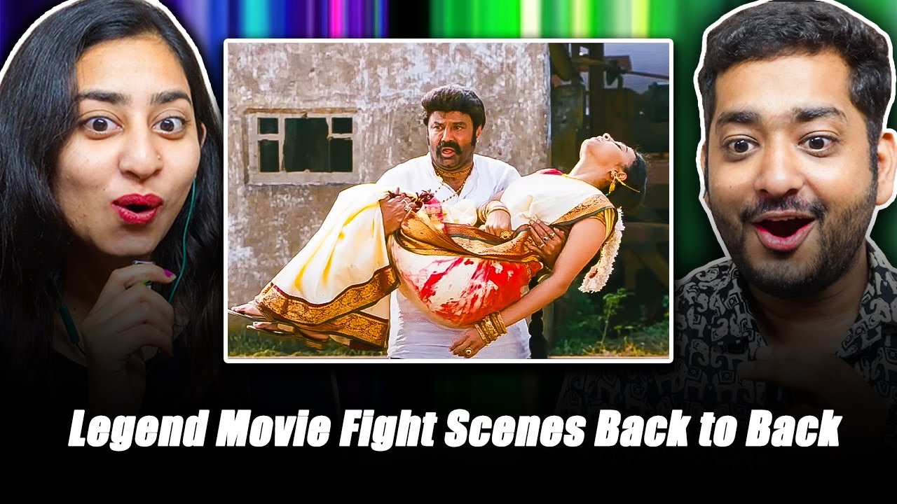 REACTION - Legend Movie Fight Scenes | Vol 2 | Balakrishna, Jagapathi Babu