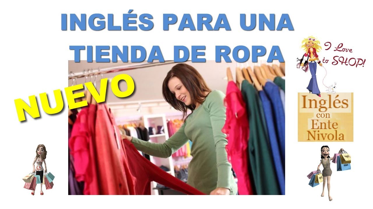 Inglés para una tienda de ropa