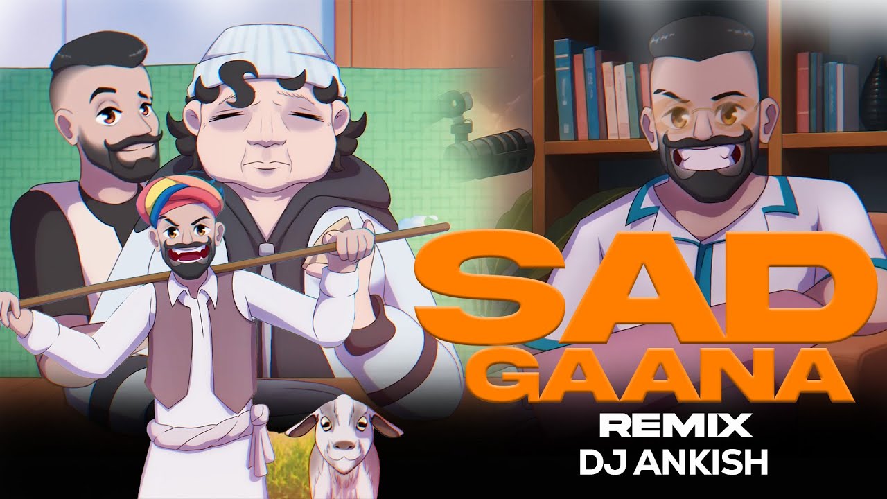 SAD GAANA (Exclusive Remix) - DJ ANKISH  | BALI | AN1K8T | KALA KHATTA EP