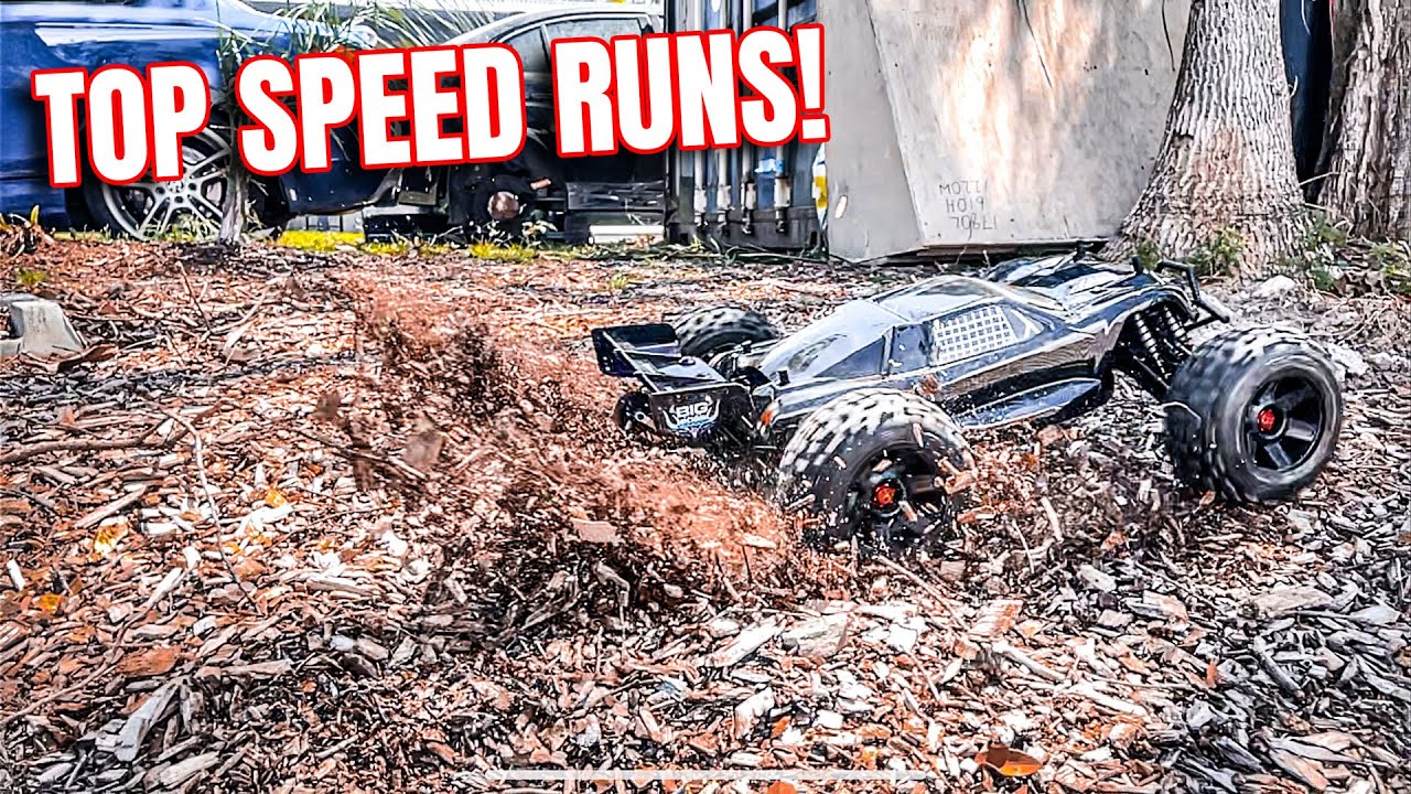 HPI Trophy Truggy Flux GPS TOP SPEED & RC 1/4 Mile