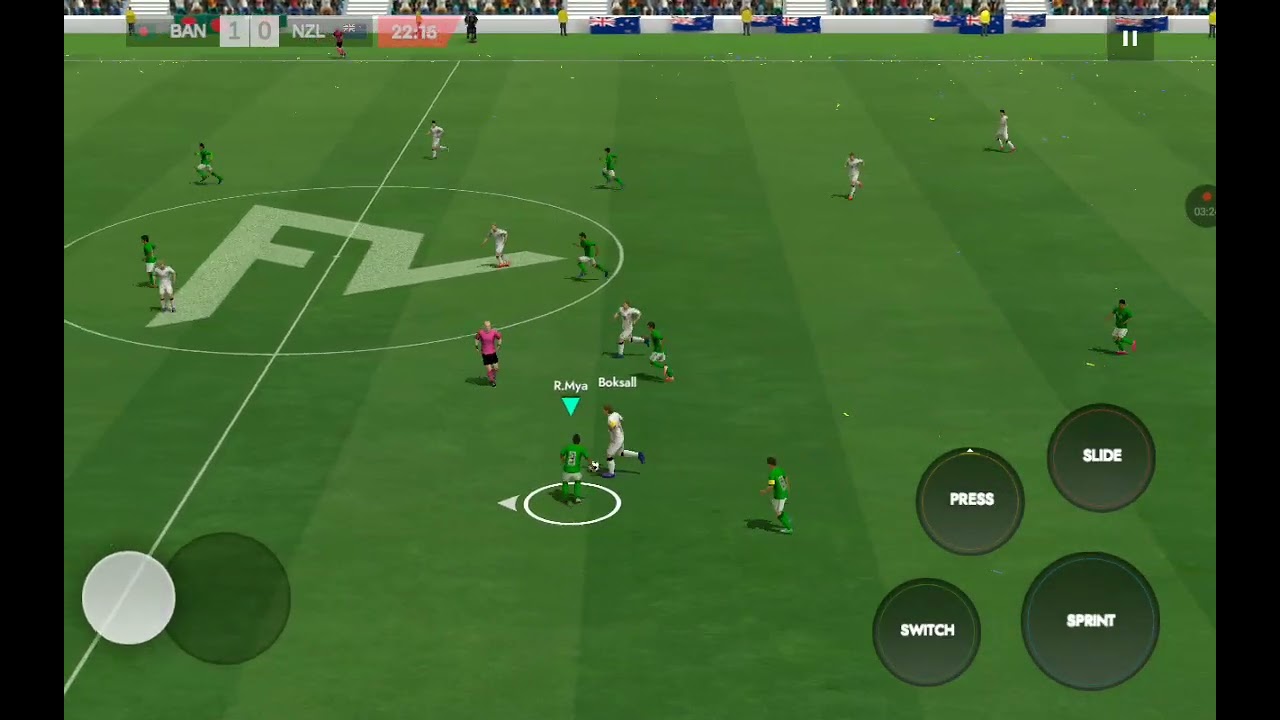 Bangladesh vs New Zaland Football match