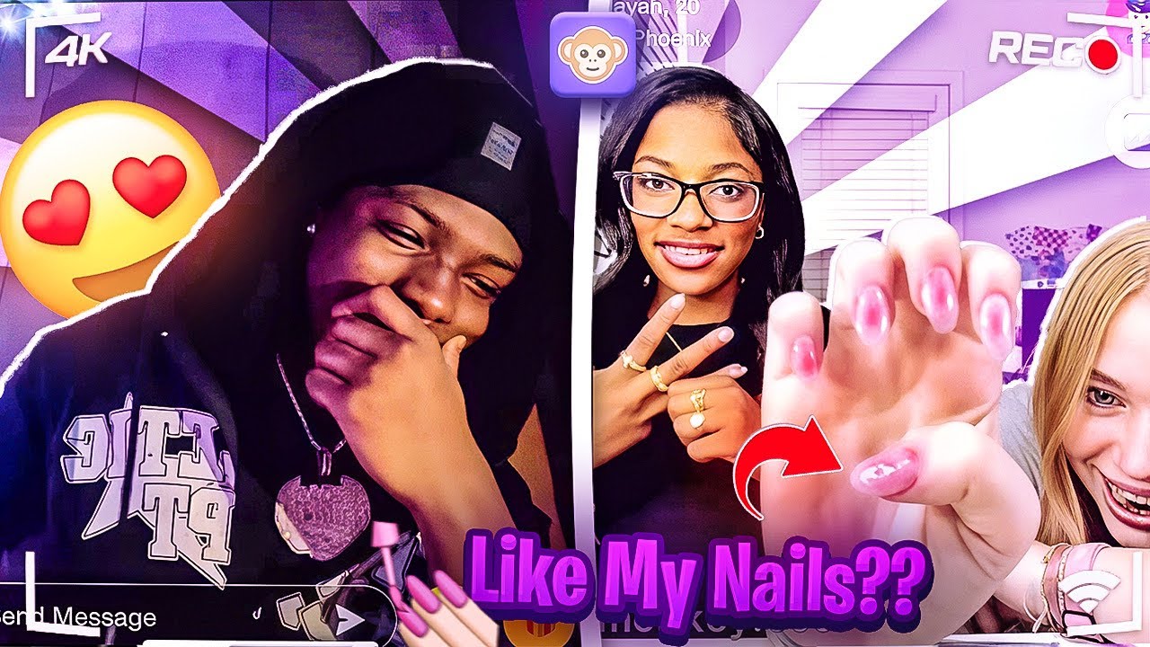 BACK ON THE MONKEY APP…😏