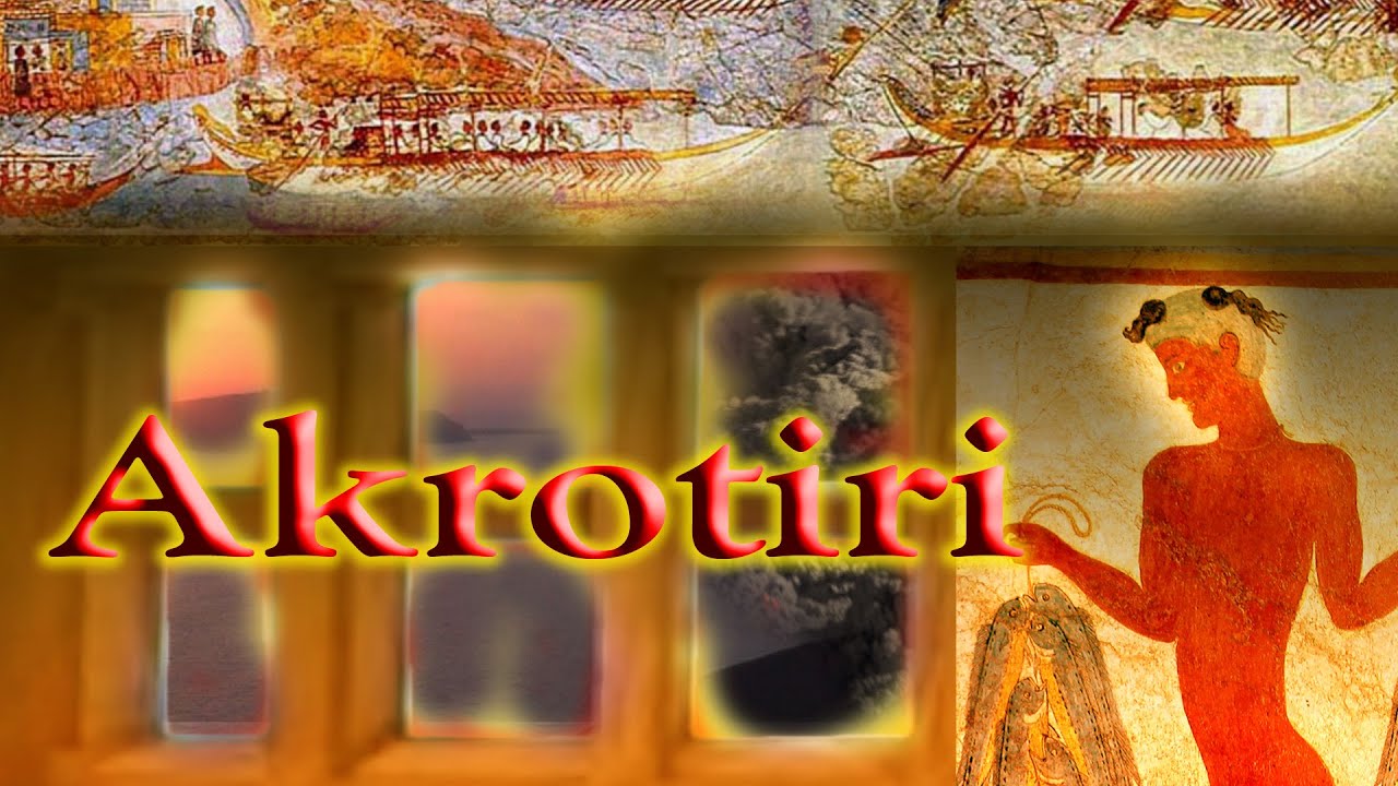 Akrotiri - die Fresken und der Kataklysmus