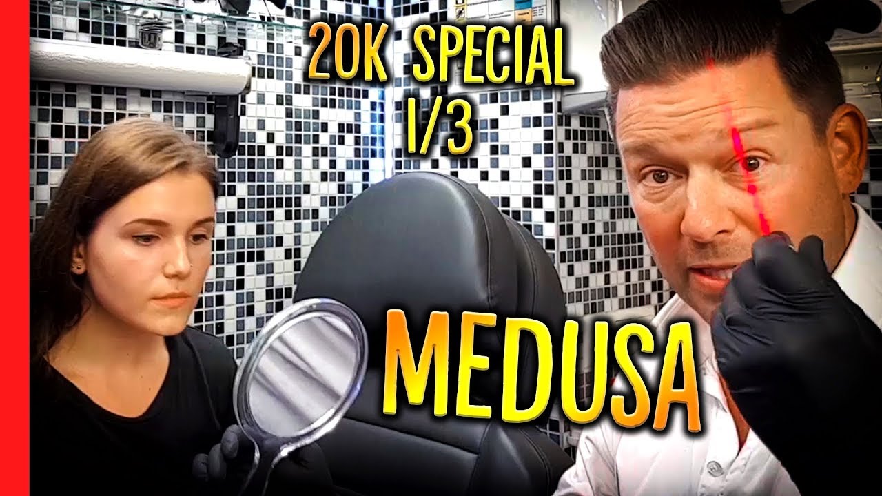 💉 20K Medusa Piercing Challenge 💉 Natalie's Piercing Adventure 💉 Marc's Piercing TV